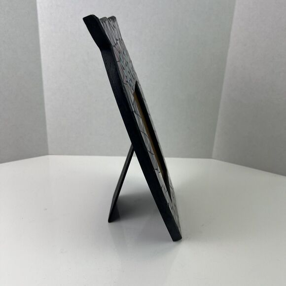 Mosaic Owl Art Tile Multicolor Photo Frame For 4 X 6 Photos Earthbound Trading - Picture 6 of 8